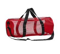 Borsa da palestra in mesh - Grandi sport borsa da immersione leggera | Supporto per attrezzatura cilindrica da nuoto, organizzatore di attrezzature subacquee traspirante, borsa da spiaggia resistente