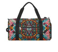Borsa da palestra in stile retrò pop art per uomini e donne, impermeabile, grande borsone per allenamento da viaggio