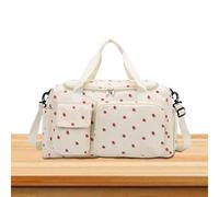 Borsa da Palestra in Tessuto Oxford - Borsone da Viaggio Tattico 48x24x27cm | Borse Sportive con Scomparto Scarpe & Separazione Bagnato/Asciutto, Borsone da Viaggio Donna, Tracolla & Mano per Nuoto, Y