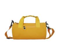 Borsa da palestra leggera con una spalla, da viaggio, sport, danza, fine settimana, in nylon, borsa da nuoto per bambini, borsa per fitness e yoga, Giallo, L 42*23*23