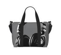 Borsa da palestra Little Squirrel Duffel Bag per uomo donna borsa da viaggio per la notte con scomparto per scarpe borse da allenamento, Cuffie, Taglia unica, Borsone da viaggio