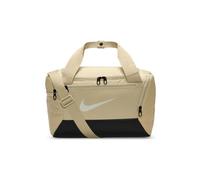 NIKE Borsa sportiva 'Brasilia 9.5' beige / nero / bianco Uomo NIKE Einheitsgröße beige / nero / bianco