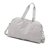 Borsa da palestra Oxford resistente agli strappi di grande capacità con scomparti multipli per sport, viaggi, maternità, borse da viaggio oversize essenziali con manici rinforzati, grigio, Bellezza di