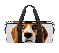 Borsa da palestra per donna,borsa da palestra piccola per uomo,Cane Beagle Cane dei cartoni animati,borsa da notte