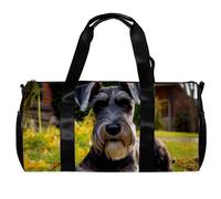 Borsa da palestra per donna,borsa da palestra piccola per uomo,Prateria di cane carino,borsa da notte