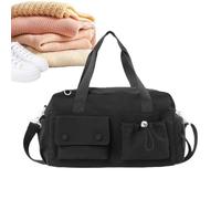 Borsa da palestra per donne, adolescenti, donne, leggera, impermeabile | Borsa sportiva in nylon per ospedale danza yoga nuoto scuola palestra breve viaggio fitness campeggio