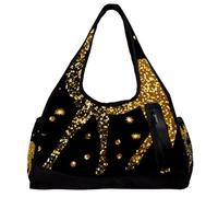 Borsa da palestra per donne e uomini, borsa da palestra da uomo, borsa da palestra per donne, allenamento fitness, danza, ragazza farfalla retrò, Fantasia 1595, 47x16.5x27cm(18.5x6.5x10.6in)