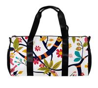 Borsa da palestra per donne e uomini, borsa da palestra per uomini, borsa da allenamento, borsone da viaggio per donne, dente di leone floreale floreale, Motivo 1097, 45x23x23cm(17.7x9x9in)