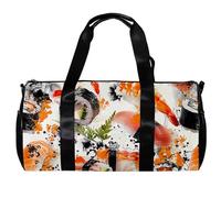 Borsa da palestra per donne e uomini, borsa da palestra per uomini, borsone da palestra, allenamento fitness, borsa da ballo, patatine fritte, pane birra, Fantasia 1203, 45x23x23cm(17.7x9x9in)