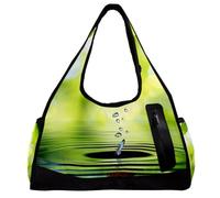 Borsa da palestra per donne e uomini, borsone da palestra, borsa da palestra, borsa da weekender, borsa per il weekend, lavanda viola fiore vintage pastorabile, Motivo 2793,