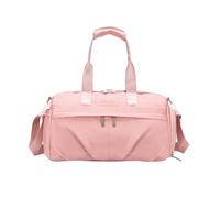 Borsa da palestra per uomo e donna con scomparto per scarpe, separazione bagnata e asciutta, impermeabile, borsa da trasporto per viaggi, yoga, fitness, treni su sport, rosa