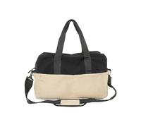 Borsa da palestra piccola sportiva Borsa da viaggio leggera con tracolla regolabile for palestra, danza, yoga, viaggi, campeggio borsone palestra(Bruin)