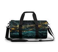 Borsa da palestra portatile serie formula matematica per donne e uomini borsa da viaggio per sport stampa borsa da palestra divertente borsa da yoga