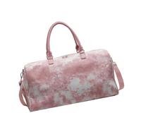 Borsa da palestra resistente all'acqua, grande capacità, borsa da notte con scomparto per scarpe per brevi viaggi aerei e uso quotidiano, borse da viaggio leggere, B, Bellezza di massa