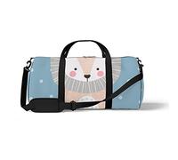 Borsa da palestra sportiva per yoga e danza, Shy Little Lion, borsa a tracolla per allenamento, per donne e uomini