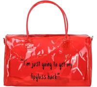 Borsa da palestra trasparente da donna, borsa da palestra trasparente, borsa da viaggio, borsa da allenamento, borsa da viaggio, impermeabile, colori pastello, Rosso-B., Borsa da palestra trasparente