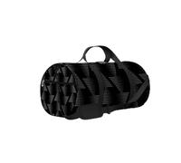 Borsa da palestra vintage con motivo geometrico Web in bianco e nero, con tracolla, cerniera, 2 tasche laterali per uomo e donna, borsa da viaggio e da viaggio.