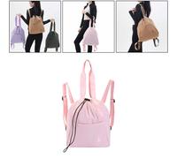 Borsa da palestra, zaino casual sportivo con tasca frontale, chiusura a