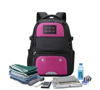 Borsa da pallacanestro, Borse da basket per bambini | Oxford Tessuto Basketball Bookbag con supporto per palla - Zaino sportivo di grande capacità con scomparto per scarpe per uomini e donne