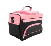 Borsa da parrucchiere, Borsa for trucco professionale Custodia for strumenti for tatuaggi for unghie for cosmetici di bellezza(Roze)