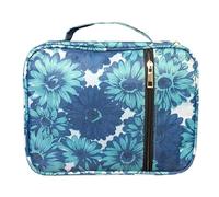 Borsa da pastore: stampa floreale in tela con custodia per copertina biblica, organizzatore per titolare di libri di sesso per donne adolescenti, borsa con motivo floreale con tasca con cerniera,