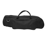 Borsa da per tromba, design con doppia cerniera Accessori per tromba in tessuto interno morbido alla moda e semplice per esterni per concerti per studenti