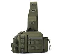 Borsa da pesca da uomo, tracolla singola, marsupio tattico, marsupio(OD)