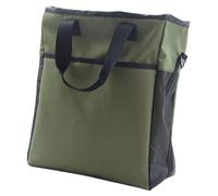 Borsa da pesca impermeabile in tessuto Oxford con tracolla regolabile per stivali da caccia e pesca, 22 x 20 x 4 cm