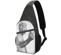 Borsa da petto portatile di grande capacità Anthony Cool Bourdain Army Classic Camouflage Pattern, borsa da petto a tracolla singola