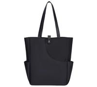 Borsa da pickleball, elegante e pratica, 31 x 15 x 40 cm, borsa tote per vacanze al mare, grande borsa Oxford, design di grande capacità, per shopping, palestra, spiaggia, viaggi di vacanza, Nero