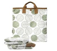 Borsa da picnic - Borsa portaoggetti per esterni con design impermeabile | Borsa per telo da spiaggia leggera | Borsa portaoggetti per esterni | Borsa multifunzionale per asciugamano da spiaggia per