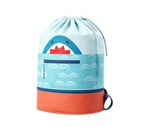 Borsa da Piscina per Bambini Zaino Spiaggia Asciutto Bagnato Separati | Borsa da Piscina Impermeabile per Ragazze con Scomparto per Scarpe a Corda per Parco Giardino Barca Lago Scuola Vacanza Camp
