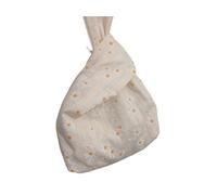Borsa da polso in cotone alla moda con motivo kimono giapponese, borsa da polso, borsa da donna (bianco), bianco, Medium