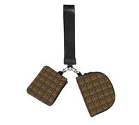 Borsa da polso portatile con stampa di geroglifici dell'antico Egitto, unisex, per sport all'aria aperta, leggera, idea regalo da viaggio