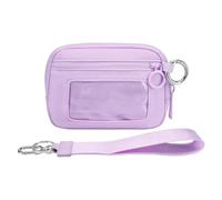 Borsa da polso unisex resistente all'acqua per sport, escursionismo, jogging, viaggi, custodia per il trasporto del telefono resistente all'acqua, Viola chiaro, Taglia unica