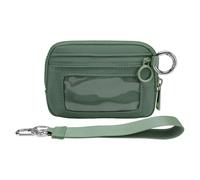 Borsa da polso unisex resistente all'acqua per sport, escursionismo, jogging, viaggi, custodia per il trasporto del telefono resistente all'acqua, Fagiolo verde., Taglia unica