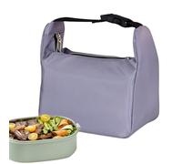 Borsa da pranzo isolata - Box per il pranzo riutilizzabile | Contenitore alimentare da lavoro | Correfio da campeggio pieghevole per escursioni morbide | Tote di raffreddamento alimentare portatile co