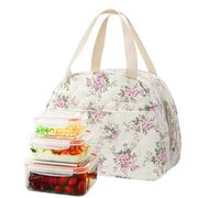 Borsa Da Pranzo Isolata Per Lavoro, Sacchetti Di Mezzogiorno Per Donne | Grande Sacchetto Per Il Pranzo Con Pressione, Resistente Alle Macchie E Resistente | Per Picnic, Spiaggia, Scuol