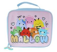 Borsa Da Pranzo Isolata Squishmallows Con Manico Rosa E Blu
