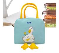 Borsa da pranzo pic-nic, riutilizzabile, portatile, design anatra carina | Borsa Da Pranzo Donna Per La Scuola Lavoro Esterno Campeggio Picnic Barbecue Viaggi Escursioni