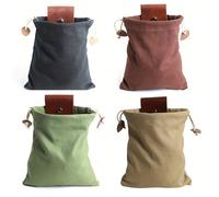 Borsa da raccolta per esterni, borsa per la raccolta di frutta da campeggio, borsa da attrezzi appesa in vita, custodia da campeggio nella giungla Nero A,Marrone A,Verde militare A,Cachi AColore unico