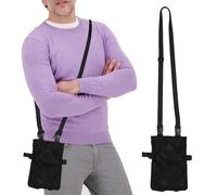 Borsa da raccolta per urina da 2000 ml, supporto per borsa di drenaggio urinario, custodia per borse di satetere simulata con cinghia regolabile e fessura invisibile per la sedia, casa, rotolante, Iit