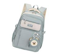 Borsa Da Scuola Alla Per Donne Zaino Comodo E Pratico Con Elegante Ciondolo Peluche Per Varie Occasioni Pacchetto Attività All'aperto