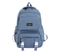 Borsa da scuola funzionale per zaino con decorazioni per lettere, impermeabile e portatile, per laureati, ragazze adolescenti, matricola, studente del secondo anno, junior e senior al college, univers