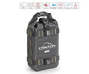 Borsa da sella GIVI GRT730 CANYON impermeabile 4L