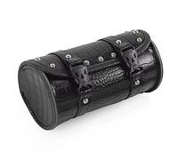 Borsa da Sella Moto Compatibile con Cruiser Borsa Portautensili Motocicletta Portautensili Forcella Anteriore A Forma di Barilotto Manubrio Portautensili per Viaggio