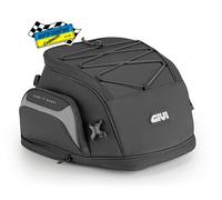 Borsa Da Sella Nera Waterproof 23 LT GIVI EASY08 Con Cinghie Di Fissaggio
