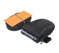 Borsa da sella per bici da corsa con camera d'aria + 2 smonta gomme da corsa Continental 700C Presta Noir