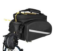 Borsa da sella per bici da strada, grande borsa da sella multiuso per ciclismo, campeggio, avventura, fotografia, shopping, vacanze, pendolarismo