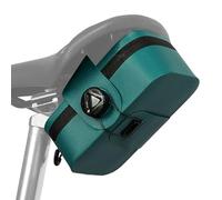 Borsa da sella per bicicletta, borsa da sella per mountain bike, 14 x 8,9 x 5,6 cm, custodia con sgancio rapido, soluzione compatta per spostamenti urbani, bambini, adulti e corse